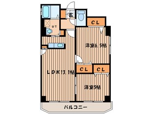 グロワ－ル聖苑の物件間取画像